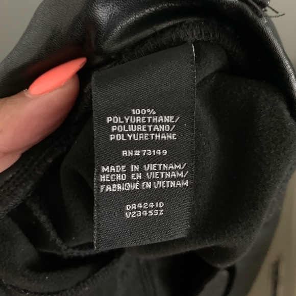 BBJ Los Angeles brand size M stretch waist black leggings- NWT - Picture 9 of 10